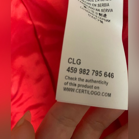 Versace Red trench coat - Picture 10 of 14